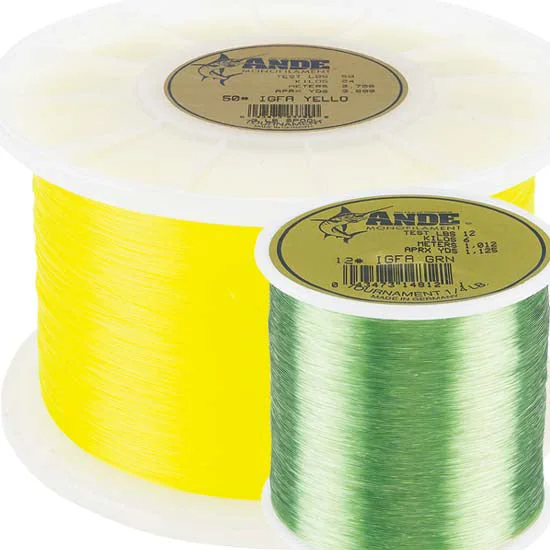 Fishing Line For Shore Fishing-Ande 3lb Spool Tournament Monofilament Line