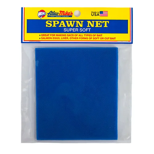 Best Fishing Line For Clear Water-Atlas Mike's Spawn Netting 4" x 4" White Qty 60