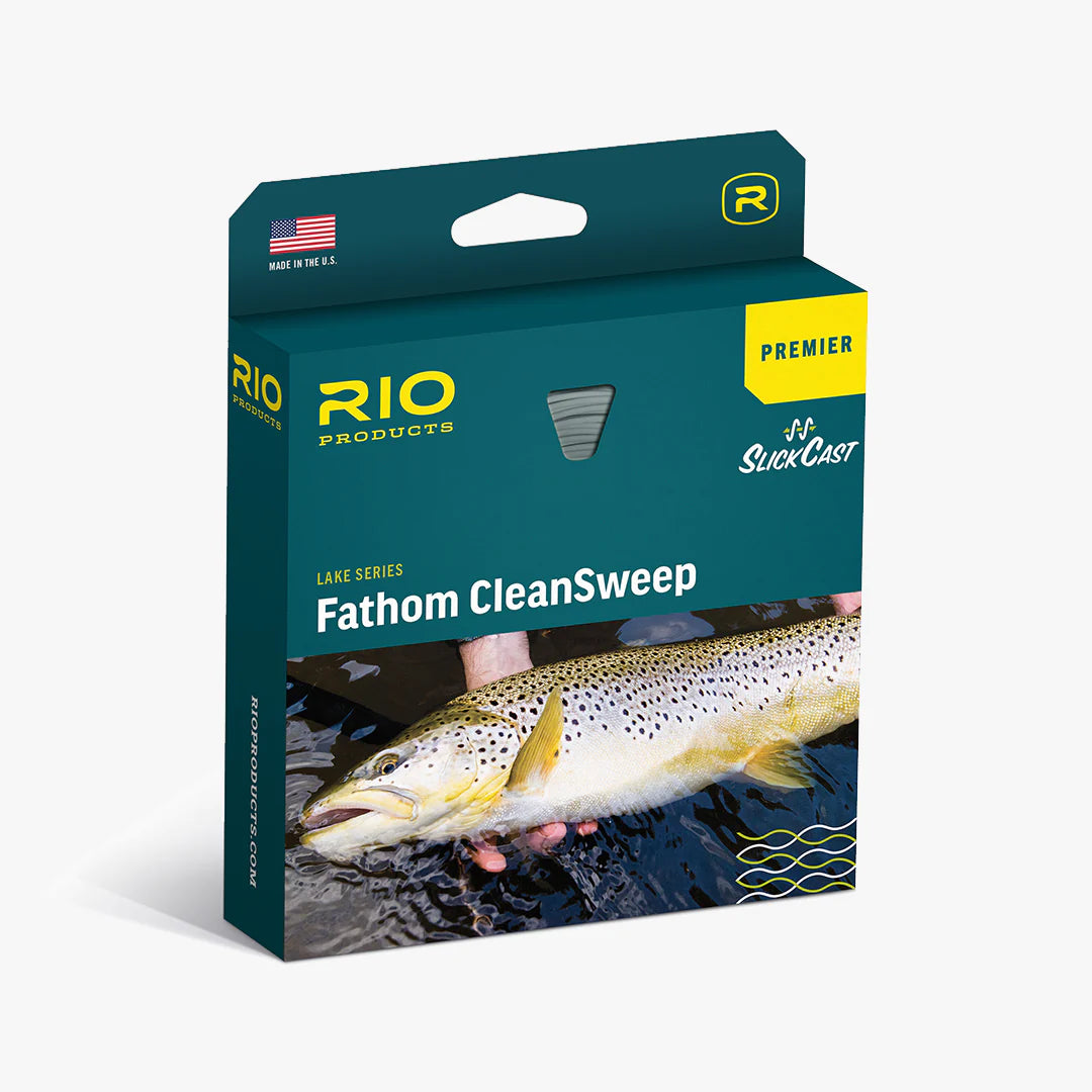 Fishing Line With Low Visibility-Rio Fathom CleanSweep  Premier Sinking Fly Line