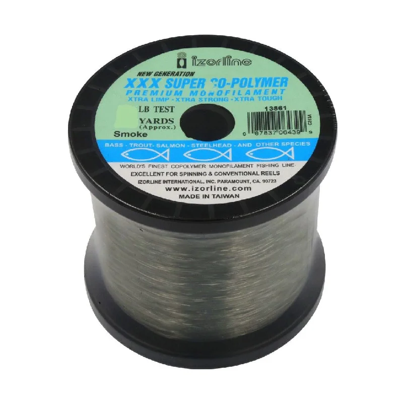 Ultra Strong Fishing Line-Izorline XXX Smoke 1lb Spools