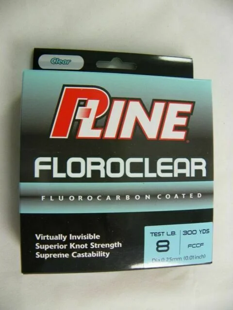 Best Fishing Line For Kayak Fishing-P-Line Floroclear Fluorocarbon Coated Fishing Line