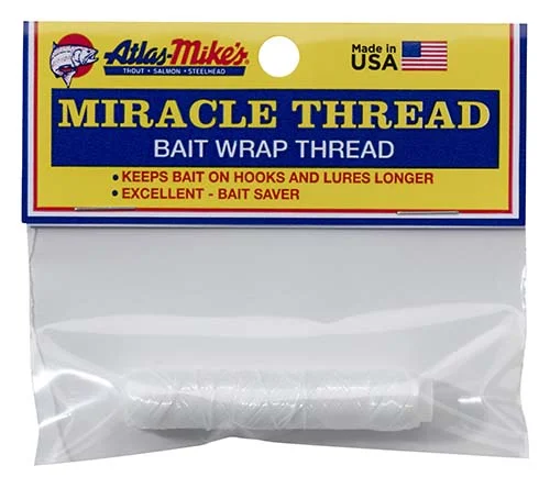 Fishing Line For Marlin-Atlas Mike's Miracle Thread Clear Bait Saver 66800