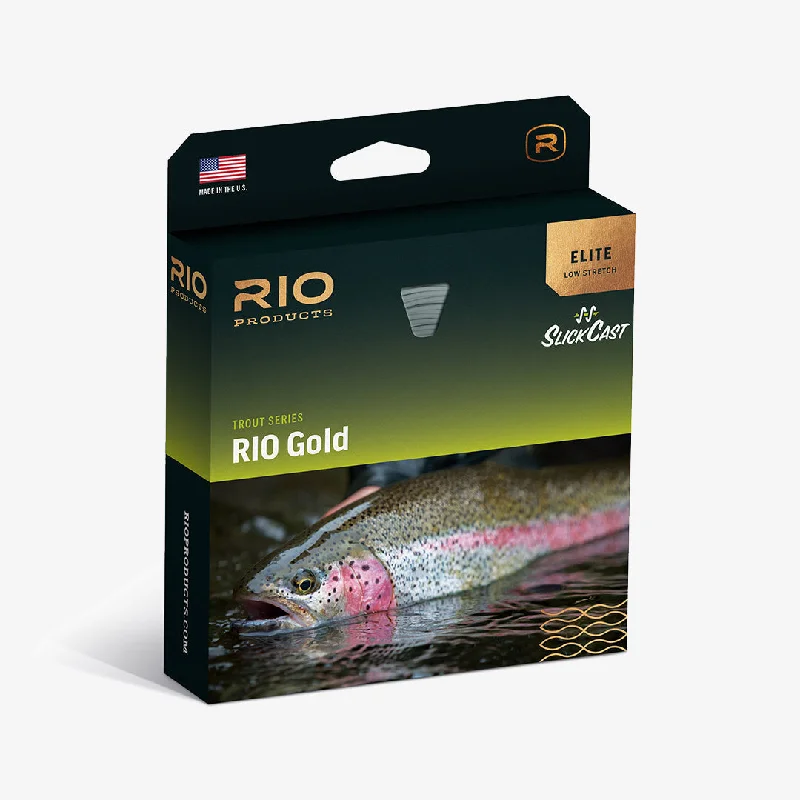 Fishing Line For Muskie-RIO ELITE Gold - Trout Series