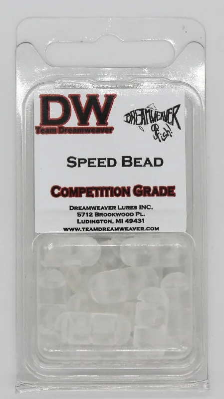 Best Fishing Line For Travel Fishing-Dreamweaver Speed Bead Clear 10 Pack