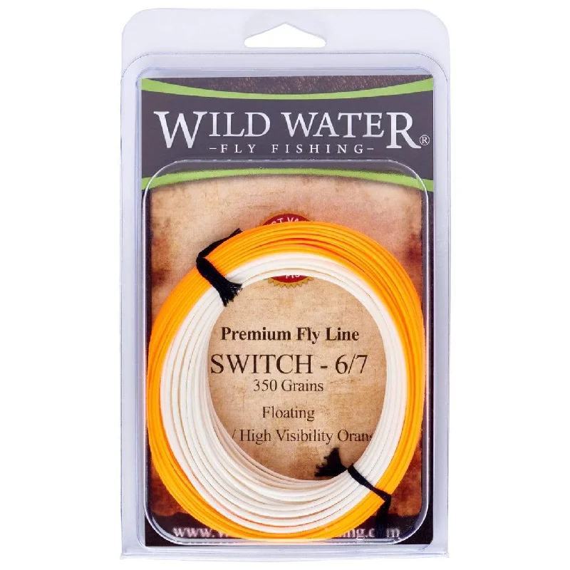 Fishing Line For Big Fish-Wild Water Fly Fishing 6/7F Switch Line, 350 grains