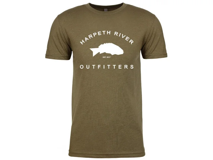 Fishing Line That Won’t Stretch-Harpeth River Outfitters Banner T-Shirt