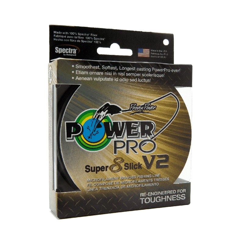 Best Fishing Line For Artificial Lures-Power Pro Super Slick V2