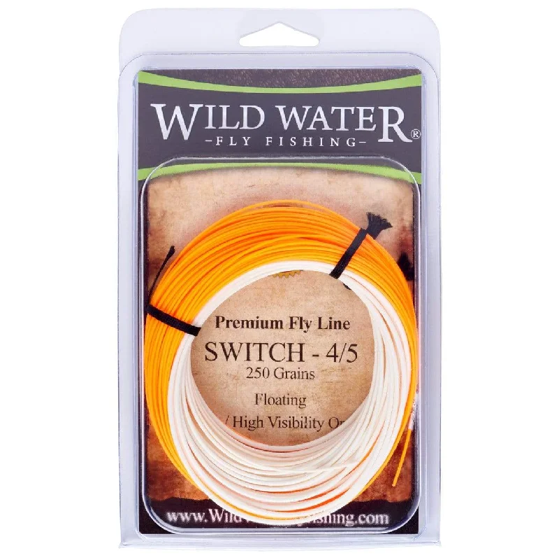 Best Fishing Line For Surf Fishing-Wild Water Fly Fishing 4/5F Switch Line, 250 grains