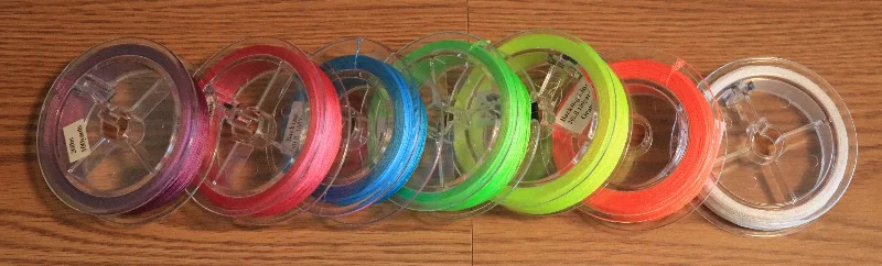 Fishing Line With High Visibility-Backing