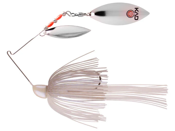 Fishing Line For Crappie-Strike King KVD Finesse Double Willow Spinnerbait