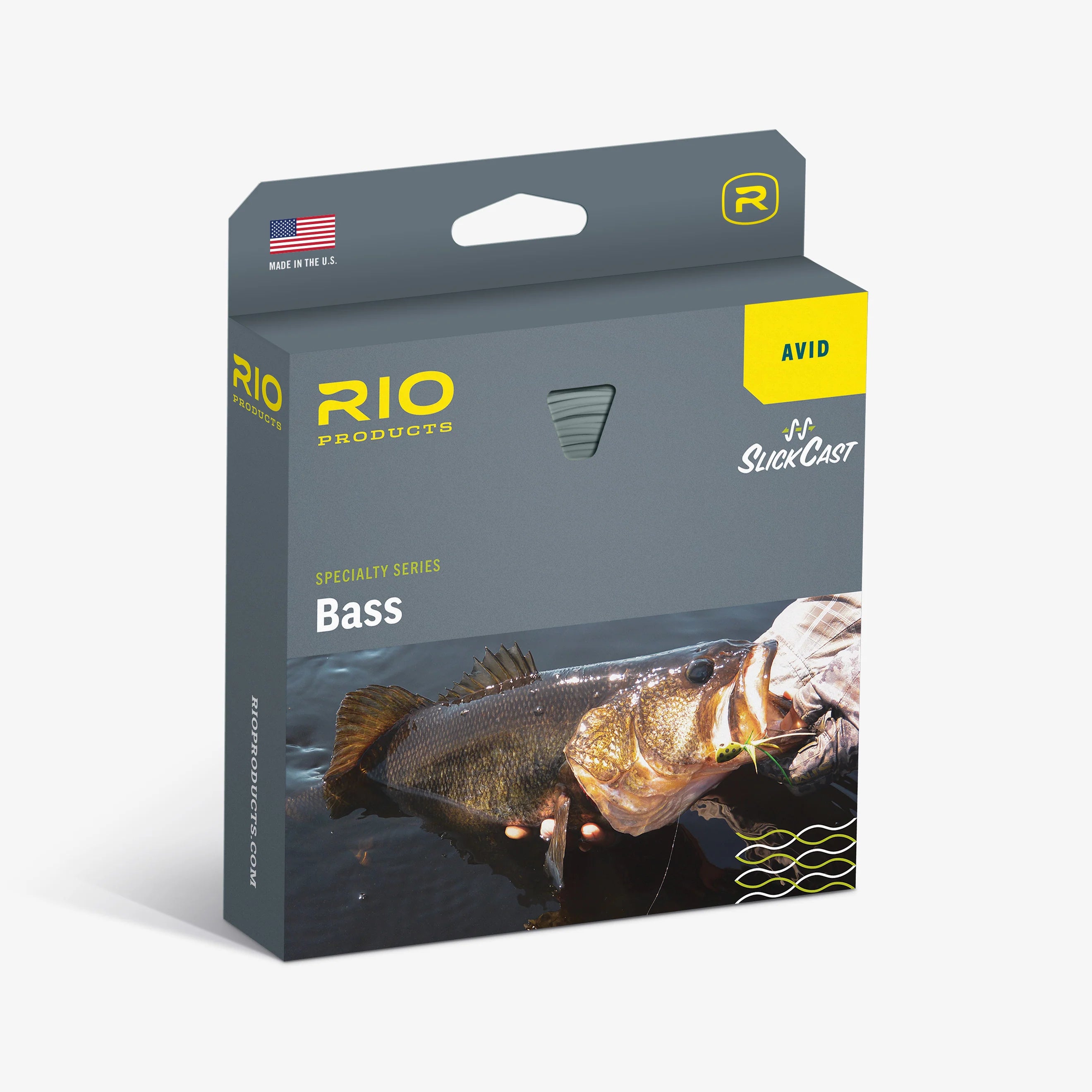 Fishing Line For Catfish-Rio AVID BASS (GREEN)