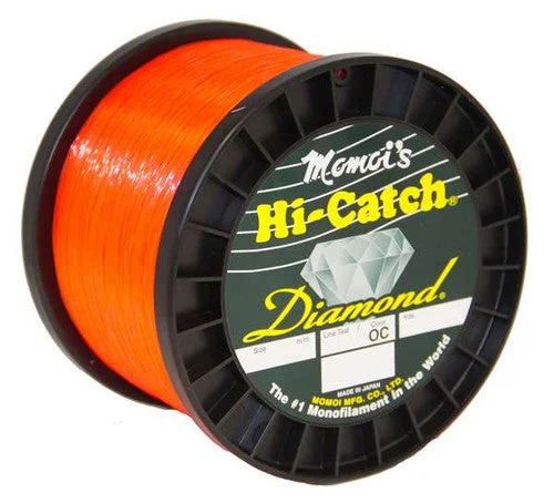 Fishing Line For Tilapia-Momoi Diamond Monofilament - Orange Crush - 3000yd Spool - 50lb