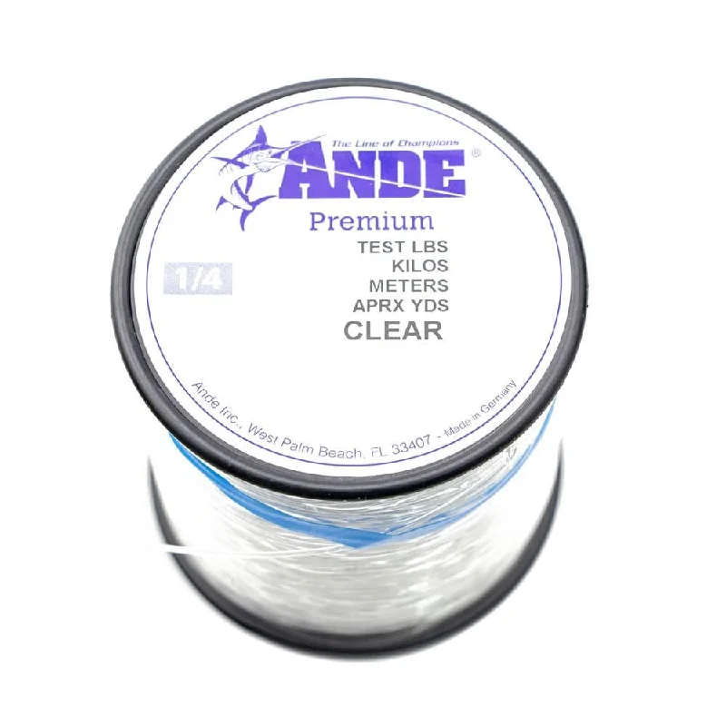 Best Fishing Line For Heavy Duty Fishing-Ande Premium Monofilament Line 1/4 LB Spool