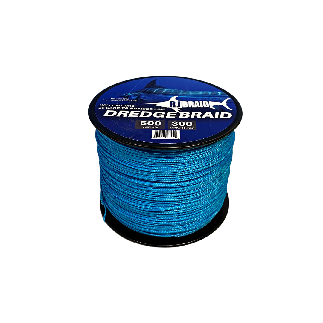 Fishing Line For Mackerel-RJ Boyle Hollow Core Dredge Braid - 500lb