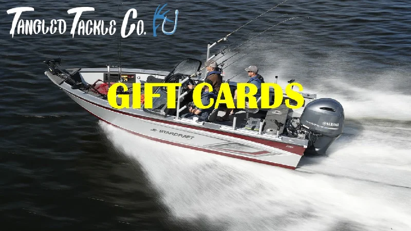 Fishing Line For Crappie-Tangled Tackle Company Gift Cards