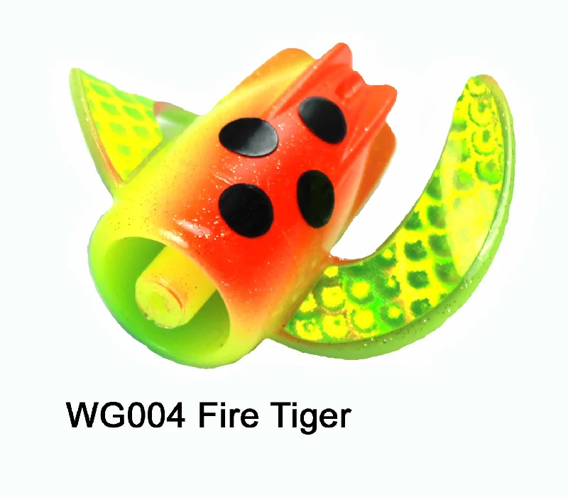 Best Fishing Line For Wilderness Fishing-Dreamweaver Whirly Gig Fire Tiger WG004