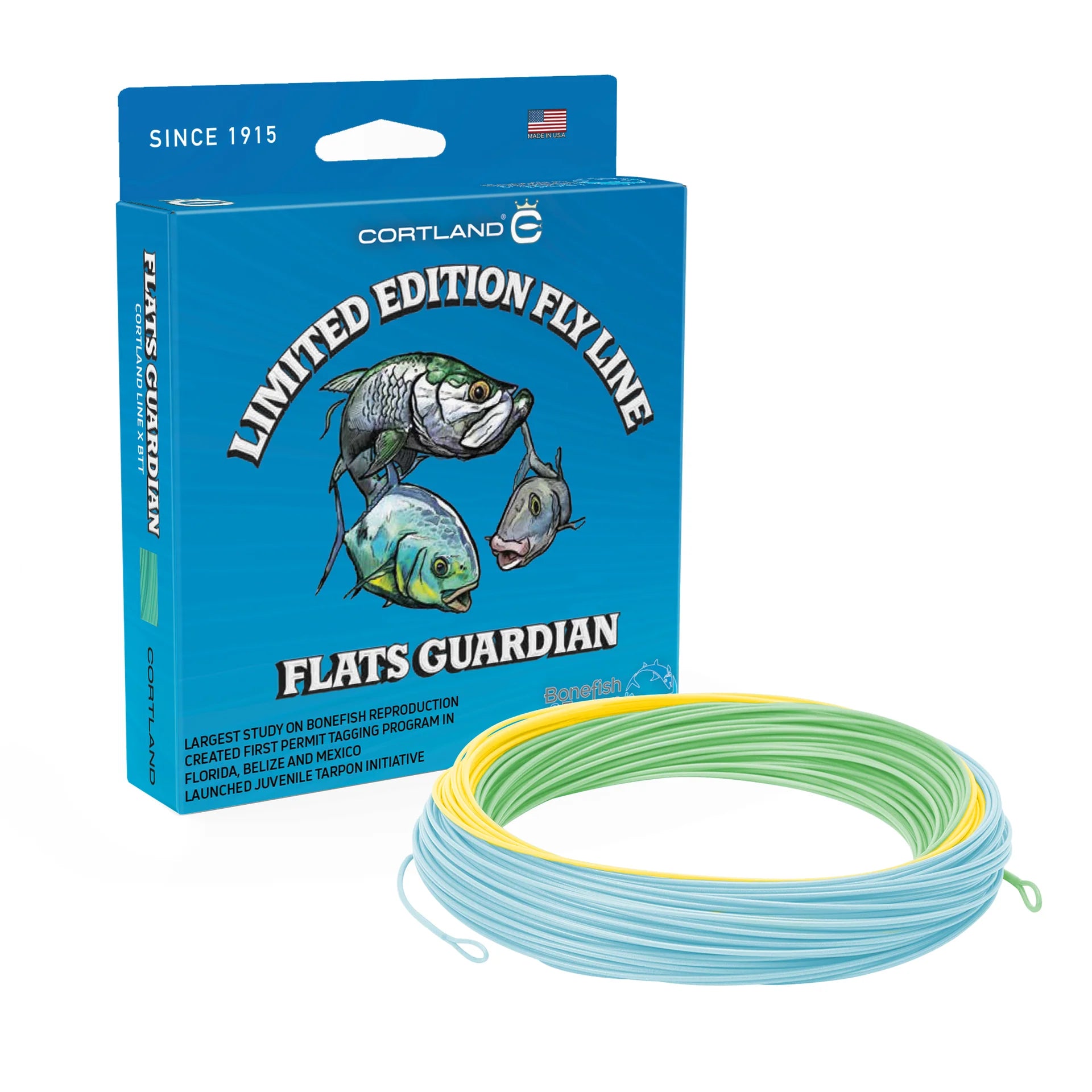 Best Fishing Line For Spinnerbaits-Cortland Flats Guardian Limited Edition Fly Line