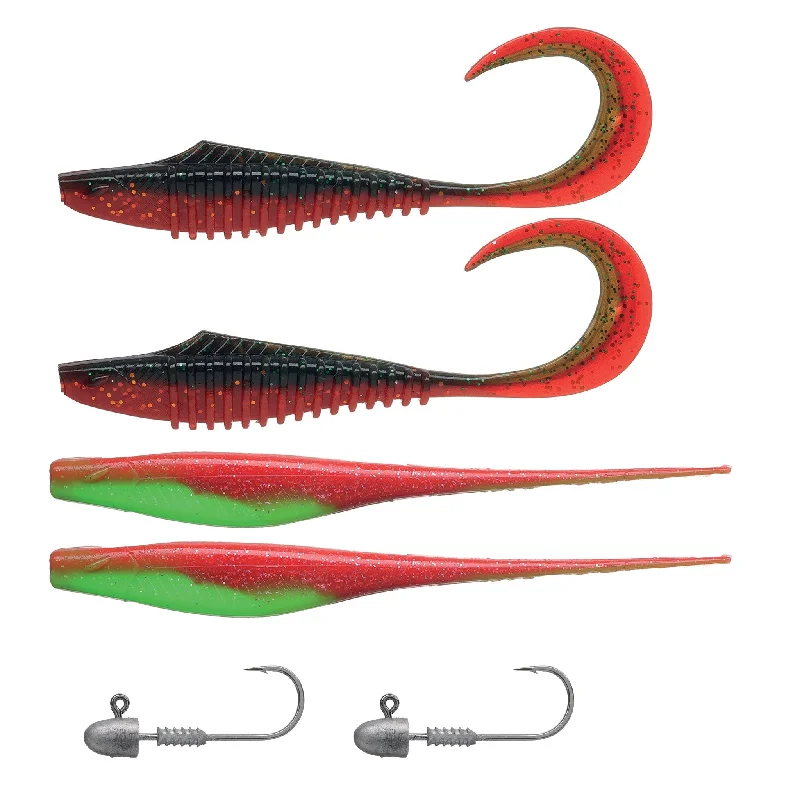 Freshwater Fishing Lures-Bite Science Beast Buster And Jig-Heads Multi Pack