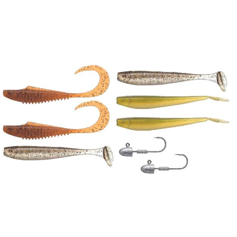 Trout Fishing Lures-Bite Science Predator And Jig-Heads Multi Pack