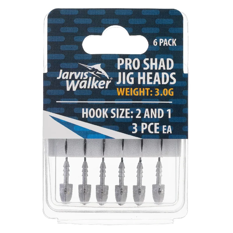 Marlin Fishing Lures-Jarvis Walker Pro Shad Jigheads