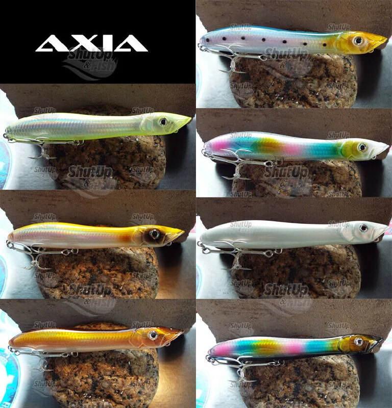 Best Fishing Lures For Lake Fishing-Axia Canine Topwater Bass Fishing Lures 135mm and 100mm