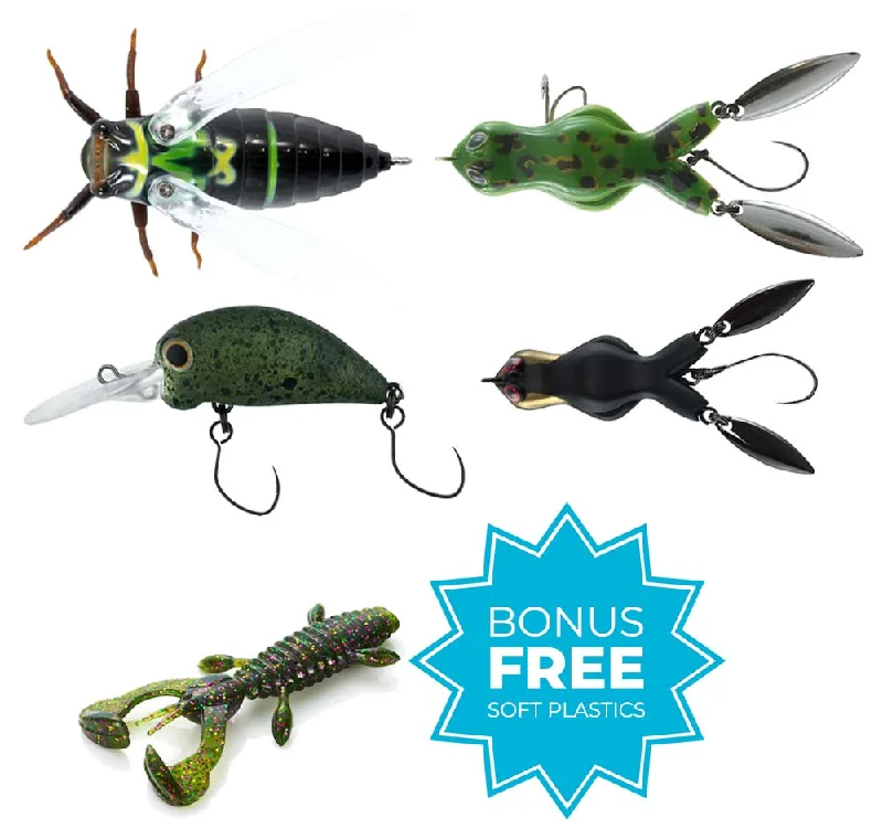 Best Fishing Lures For Heavy Cover-Bass Lure Pack