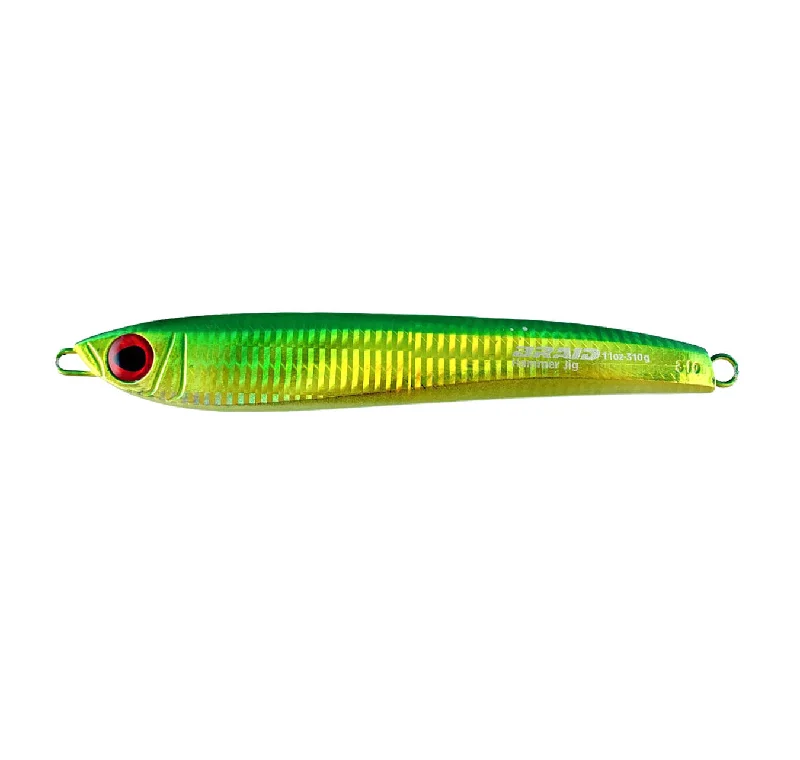 Best Fishing Lures For Vertical Jigging-Braid Tantrum Hammer 310g Jig