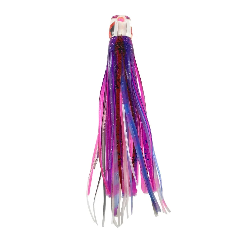 Best Fishing Lures For Experts-Buku Hard Head 8.5" Skirted Lure Col Kaleido