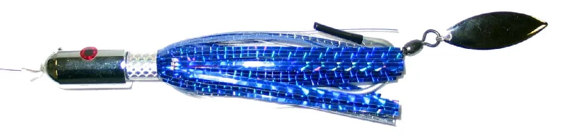 Catfish Fishing Lures-CATCHY TACKLE WAHOO BOMBS - BLUE/SILVER