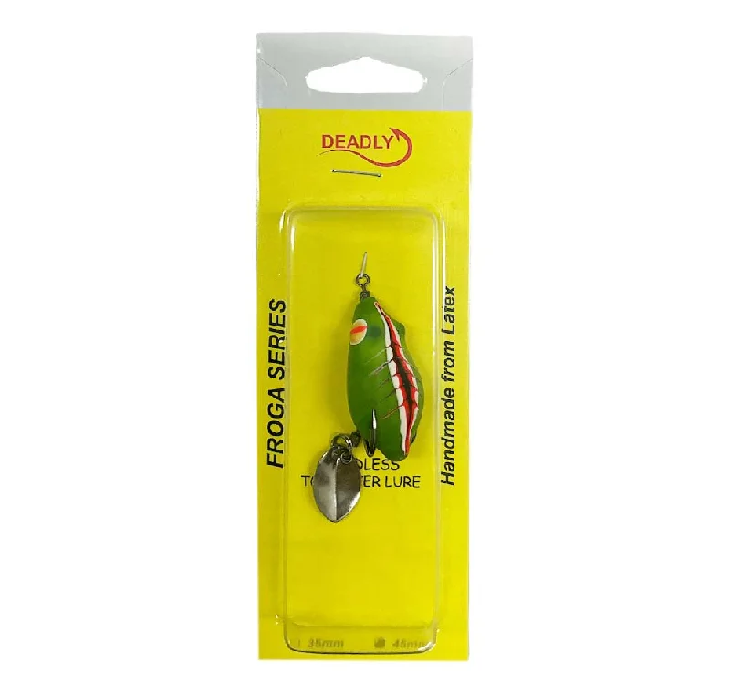 Jig Fishing Lures-Deadly Froga Cada 45mm Green