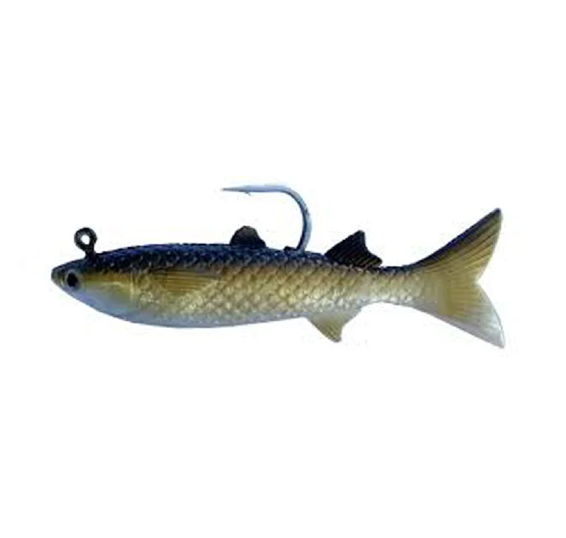 Ultra-Light Fishing Lures-Gillies 6" Soft Mullet Lure