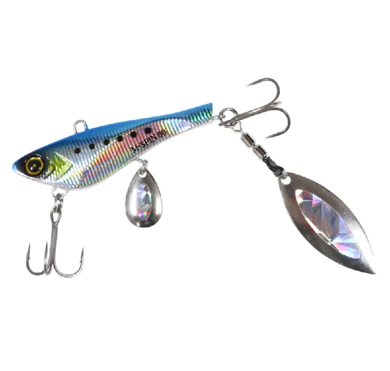 Bass Fishing Lures-Hayabusa Jack Eye Maki Maki Spin 60g Lure