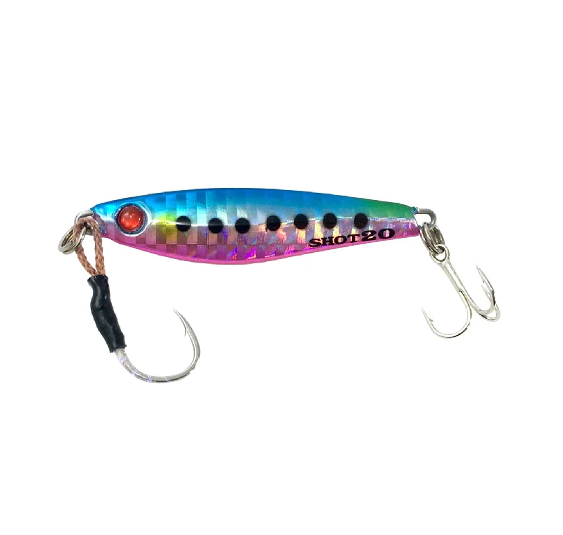 UV Reflective Fishing Lures-Hayabusa Jack Eye Shot Micro Jigs