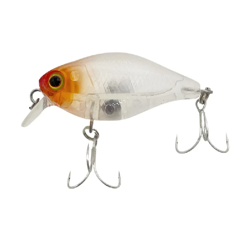 Shrimp Fishing Lures-Jackall Chubby 38F Shallow Lure Clear Salmon Roe Head