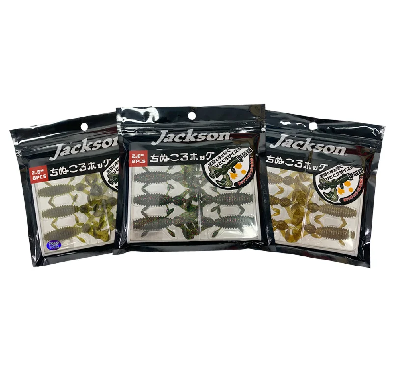 Best Fishing Lures For Neko Rig-Jackson Bass Soft Plastics Pack