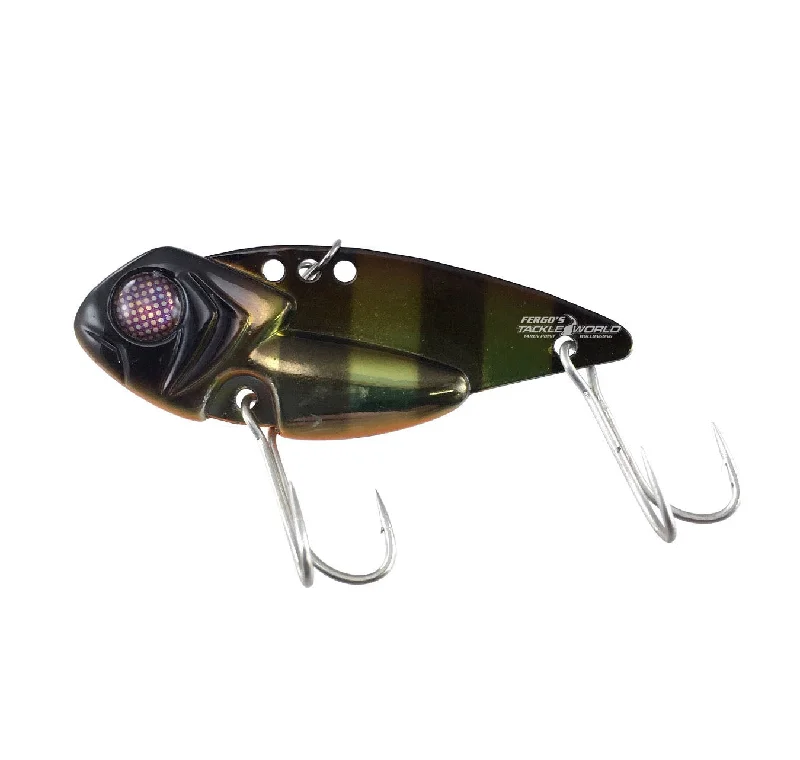 Spinnerbait Fishing Lures-Jackson Reaction Bomb Metal Vibes