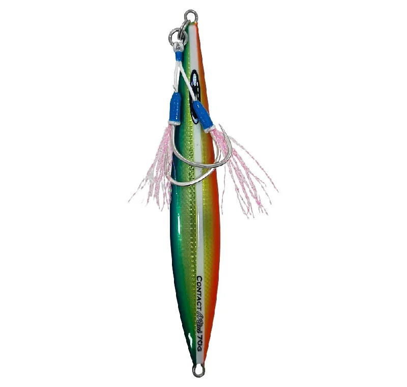 Redfish Fishing Lures-Oceans Legacy Mini Long Contact Jigs Rigged