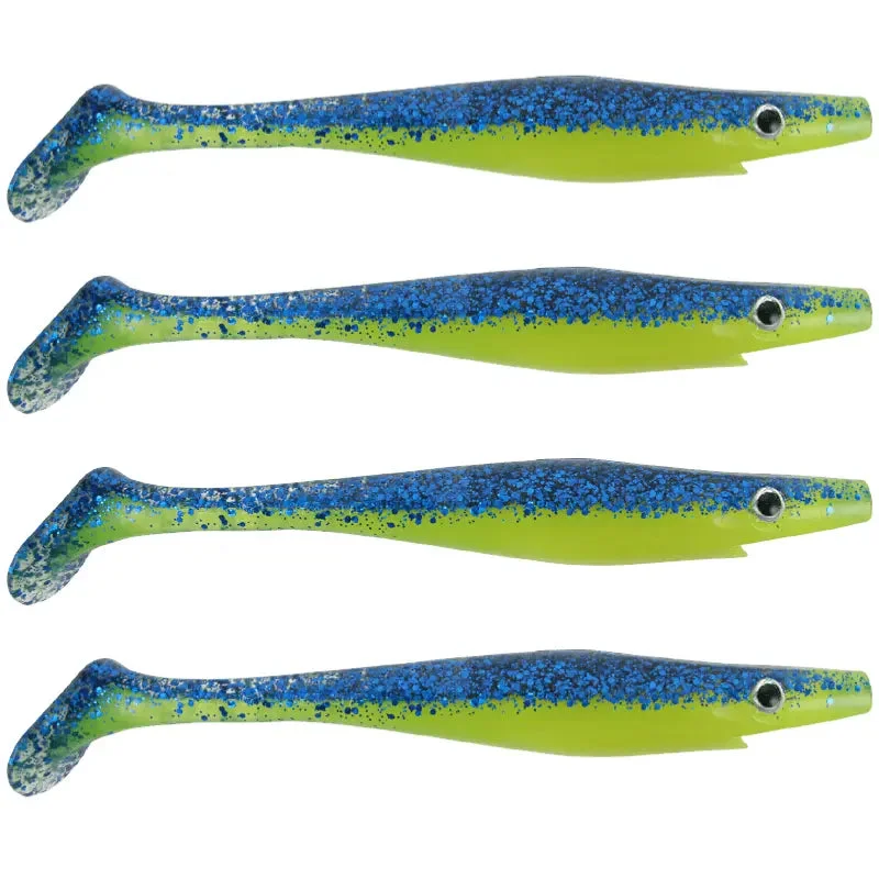 Best Fishing Lures For Trolling-Strike Pro Pig Shad Nano 15cm (4-Pack)