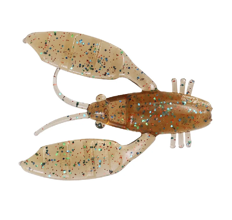 Sinking Fishing Lures-Squidgies Bio Tough Crawler 45mm Soft Plastics