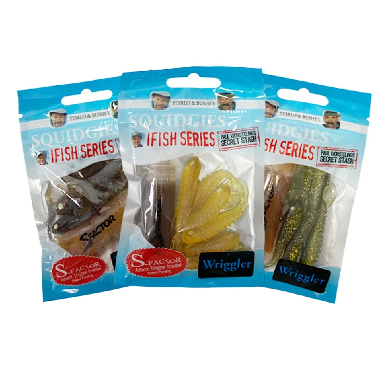 Best Fishing Lures For Wacky Rig-Squidgies Bream Soft Plastics Pack