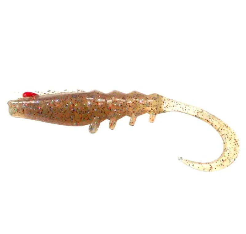 Crawfish Fishing Lures-Squidgies Prawn Wriggler Tail  Soft Plastics