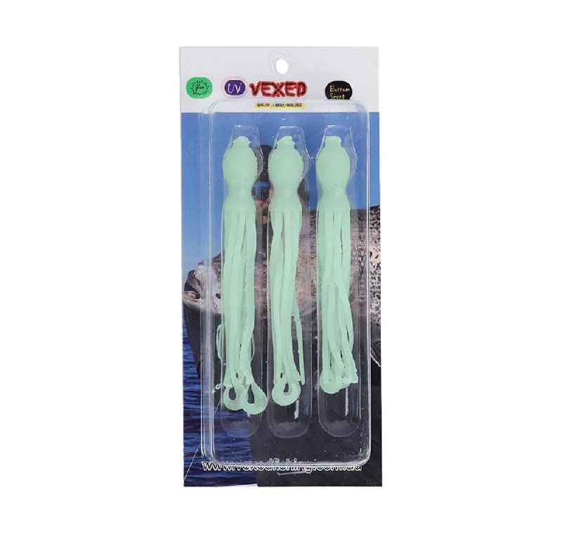 Slow Sinking Fishing Lures-Vexed Occy Head Skirt 3pk