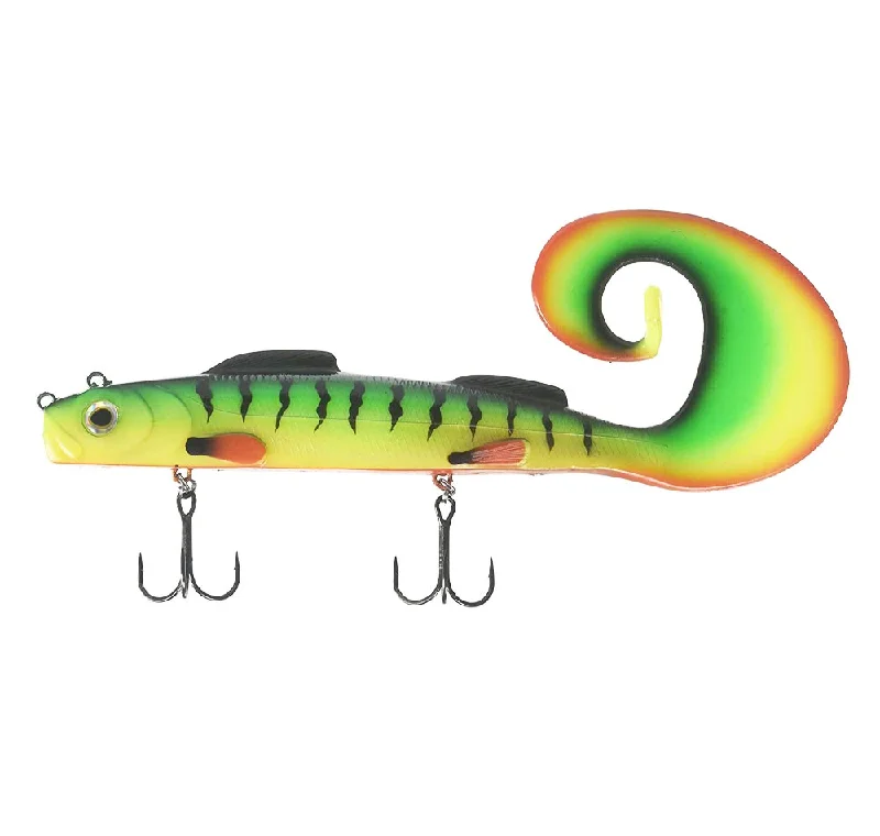 Best Fishing Lures For Neko Rig-Westin Monsterteez Soft Swimbait Lure 250mm Fire Tiger