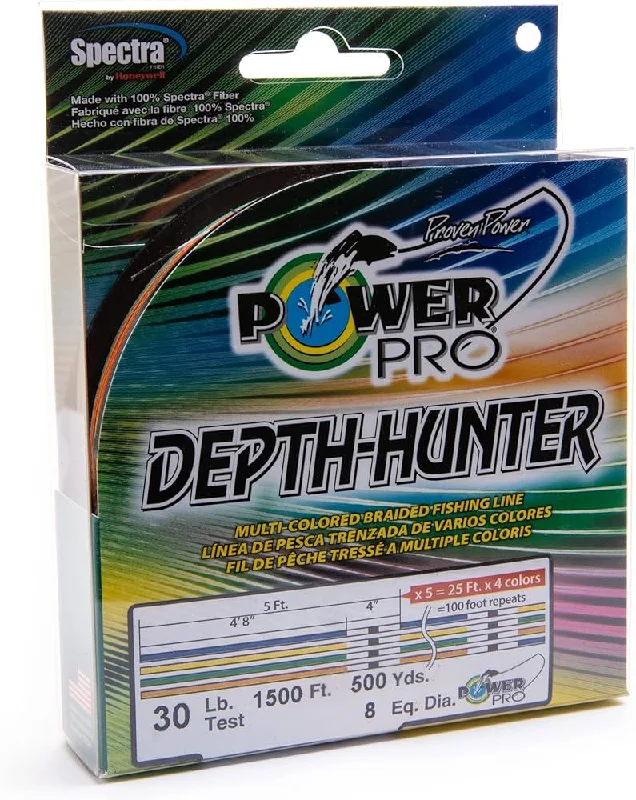 Fishing Line That Is Ultra Thin-PowerPro - Depth-Hunter 30lb 1000ft