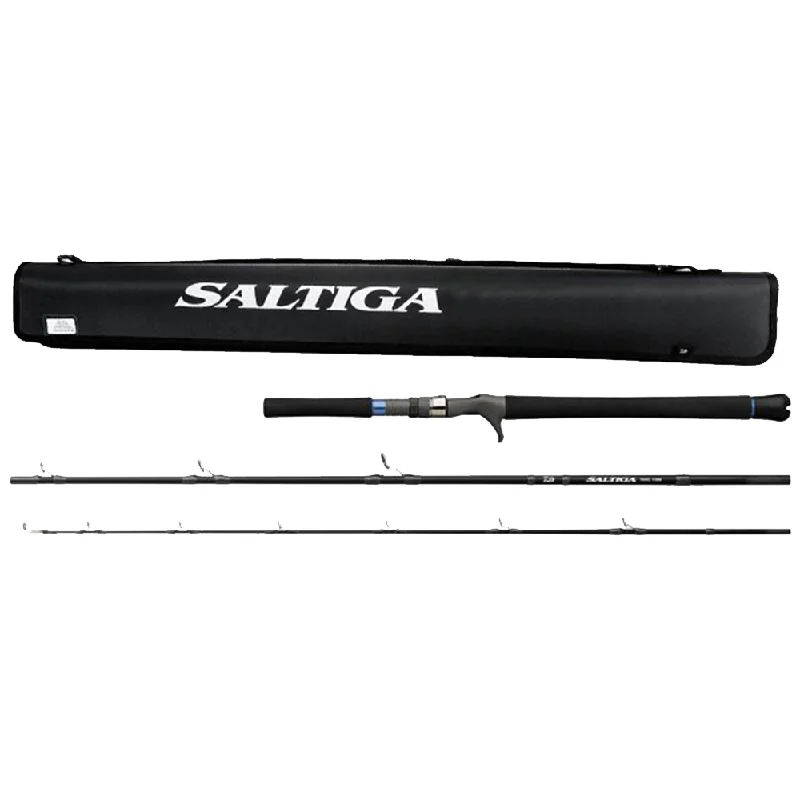 Best Fishing Rod For Trout Fishing-Daiwa Saltiga Travel Rod - Casting