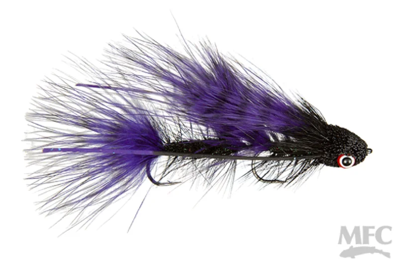 Best Fly Fishing Flies For Swamp Fishing-Galloup's Barred Mini Dungeon