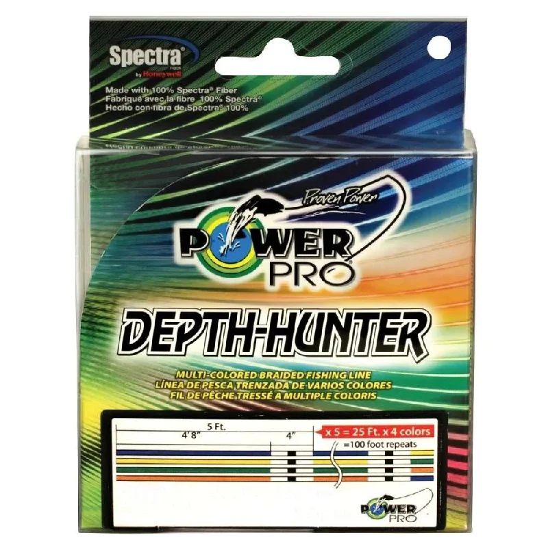 Invisible Fishing Line-* OUT OF STOCK* PowerPro Depth-Hunter 100lb. 500 Yds