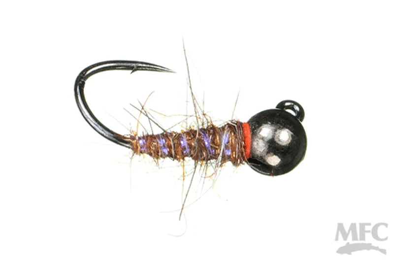 UV Brown/Black Nickel Bead