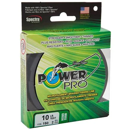 Best Fishing Line For Kids-PowerPro Braided Line Green