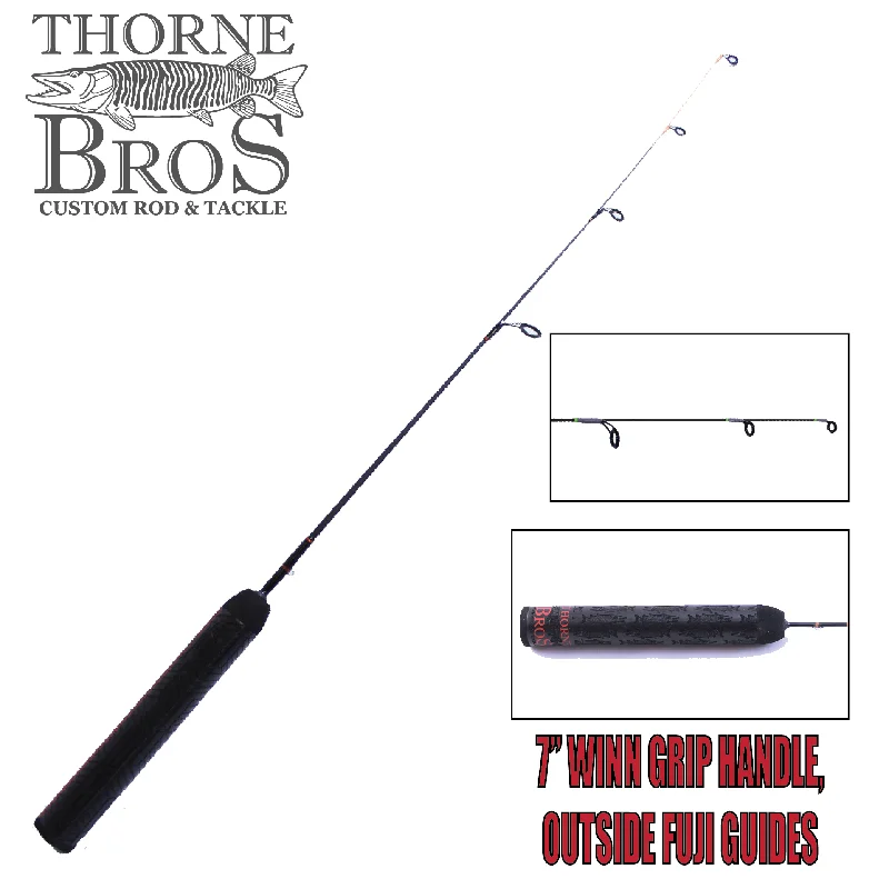 Medium Action Fishing Rod-Thorne Brothers Custom Ice Rod - Deadstick Options